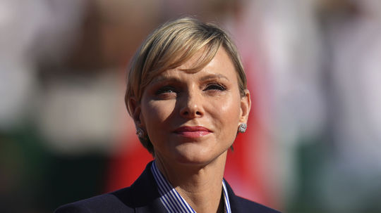 Princezná Charlene z Monaka na tenisovom...