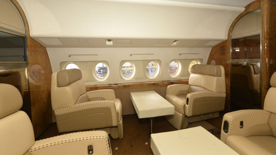 Interiéry vládneho špeciálu Fokker
