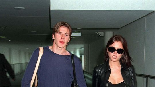 Jeden z prvých záberov dvojice Victoria Adams a...