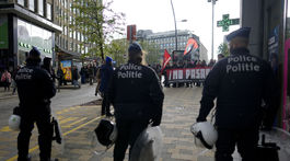 brusel, polícia, krajná pravica, pravica, konzervatívci