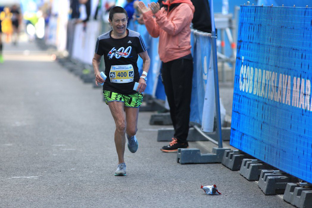 Maratónkyňa Eva Seidlová.