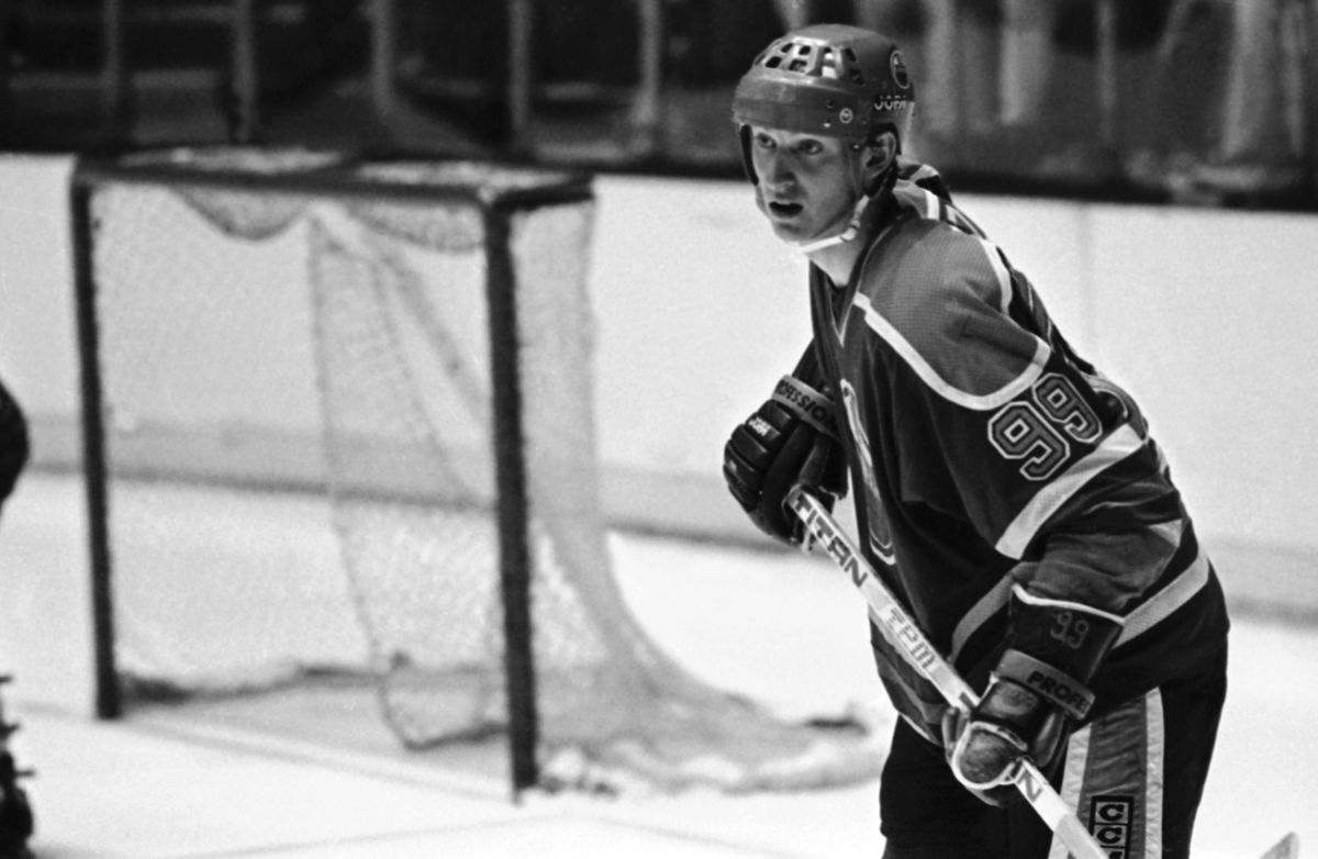 Wayne Gretzky v počiatkoch svojej veľkolepej...