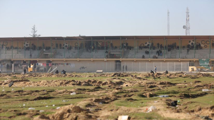 historický štadión Al-Yarmuk
