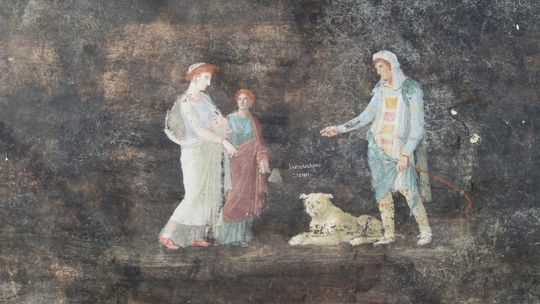 fresky, pompeje