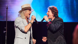 Na pražskom koncertge si s Petrom Nagyom...