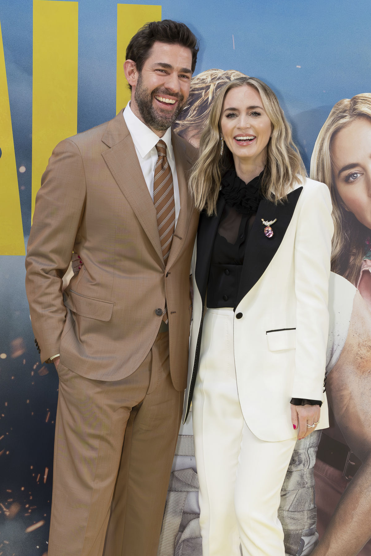 Herečka Emily Blunt a jej manžel John Krasinski.
