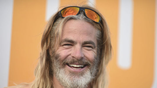 Herec Chris Pine na premiére snímky Poolman v...