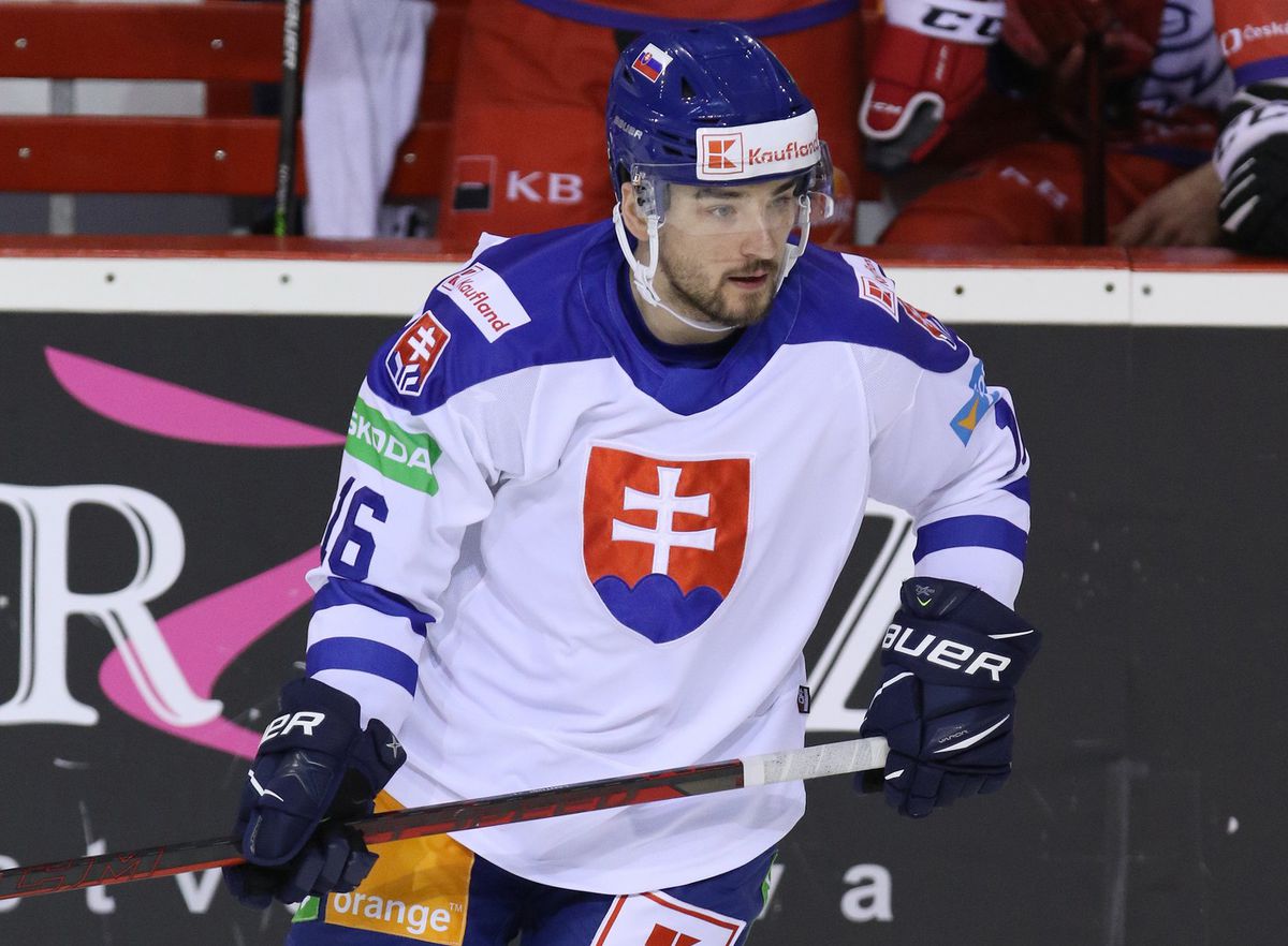 Róbert Lantoši v drese slovenskej reprezentácie.