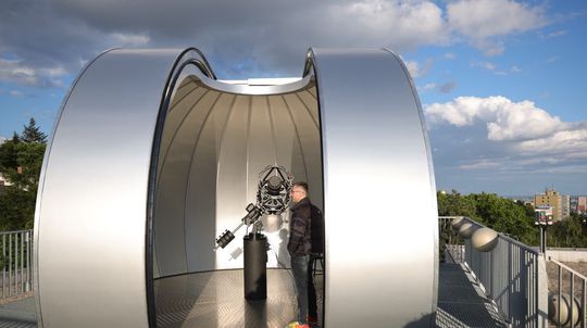 Slávnostné otvorenie DSB observatória v Bratislave