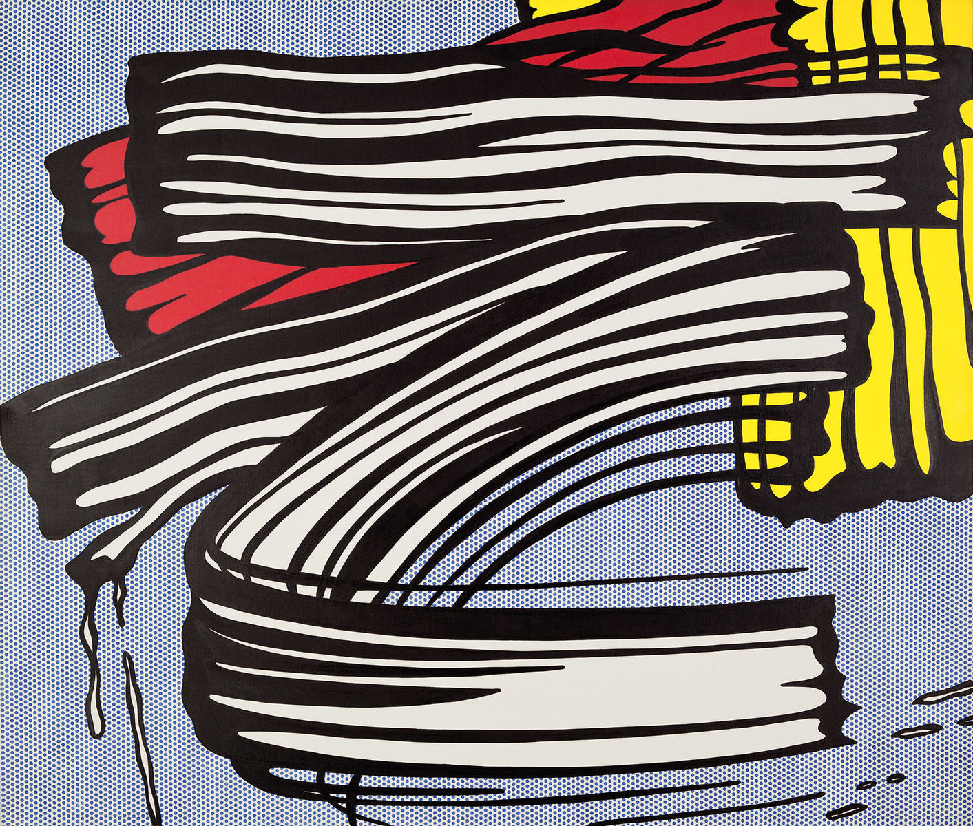 Roy Lichtenstein: Little big painting, 1965