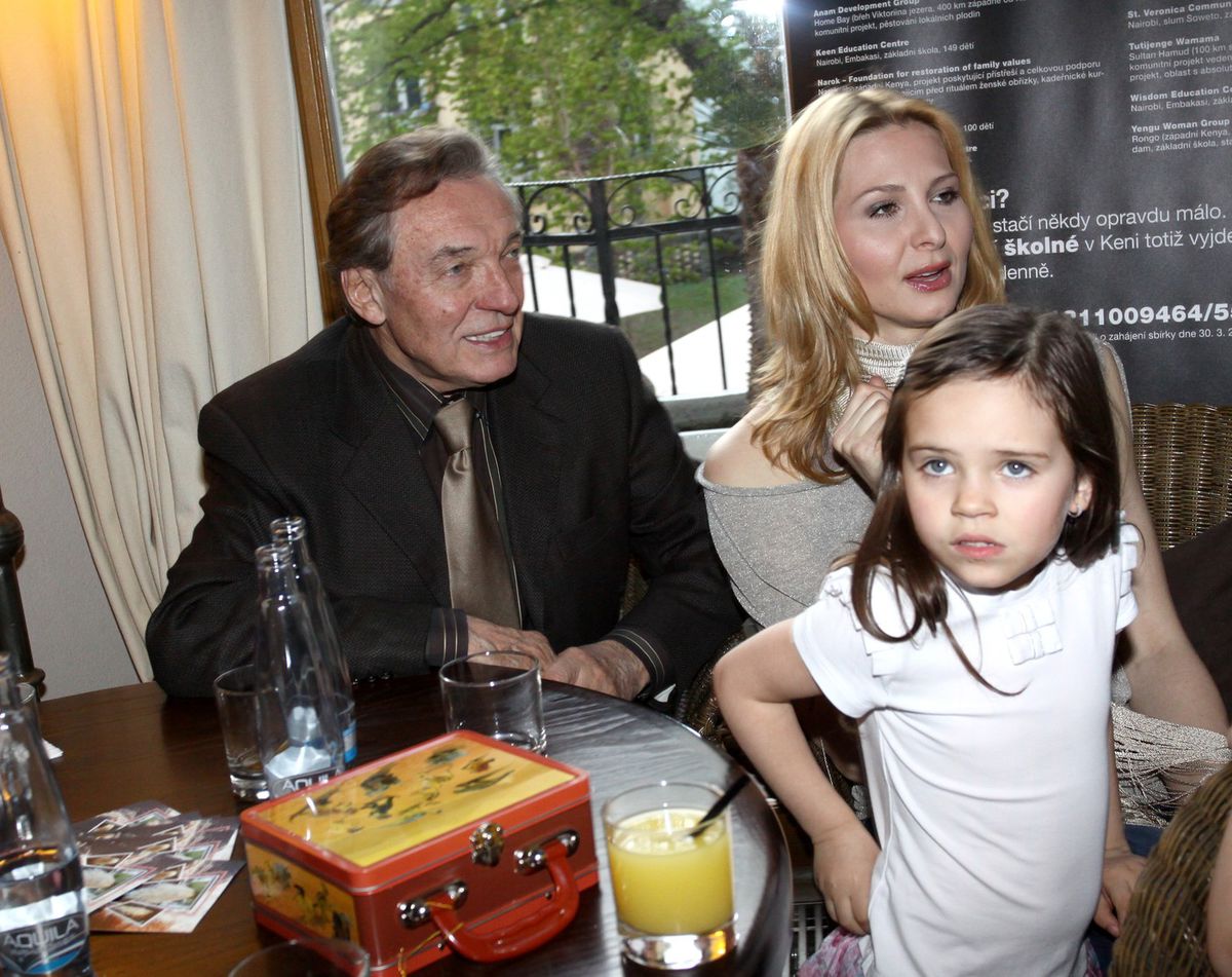 Karel Gott, Ivana Gottová a Charlotte Ella...