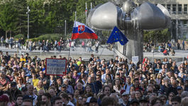 SR Bratislava PS protivládny protest BAX