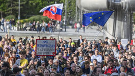 SR Bratislava PS protivládny protest BAX