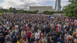 SR Bratislava PS protivládny protest BAX