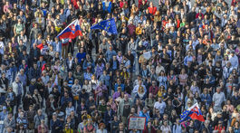 SR Bratislava PS protivládny protest BAX