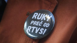 SR Bratislava PS protivládny protest BAX