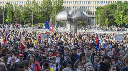 SR Bratislava PS protivládny protest BAX