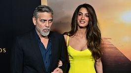 George Clooney  a jeho manželka Amal Clooney.