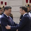 Francúzsko Čína Prezident Návšteva Si Ťin-pching