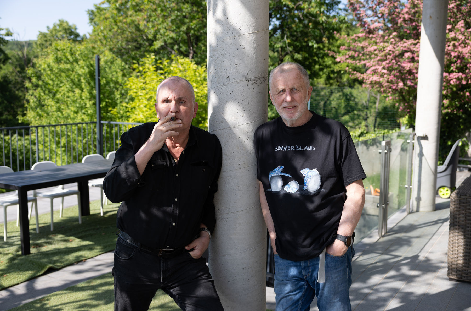 Jožo Ráž a Ján Baláž z kapely Elán.