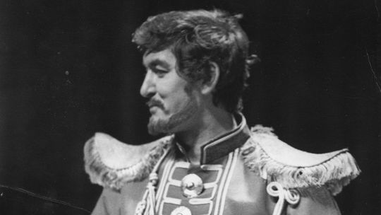 Štefan Kvietik v inscenácii Vojna a mier, 1974