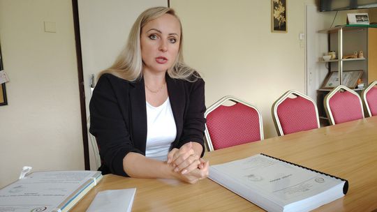 Starostka obce Tatiana Červeňová.