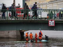 Rusko Petrohrad nehoda autobus pád