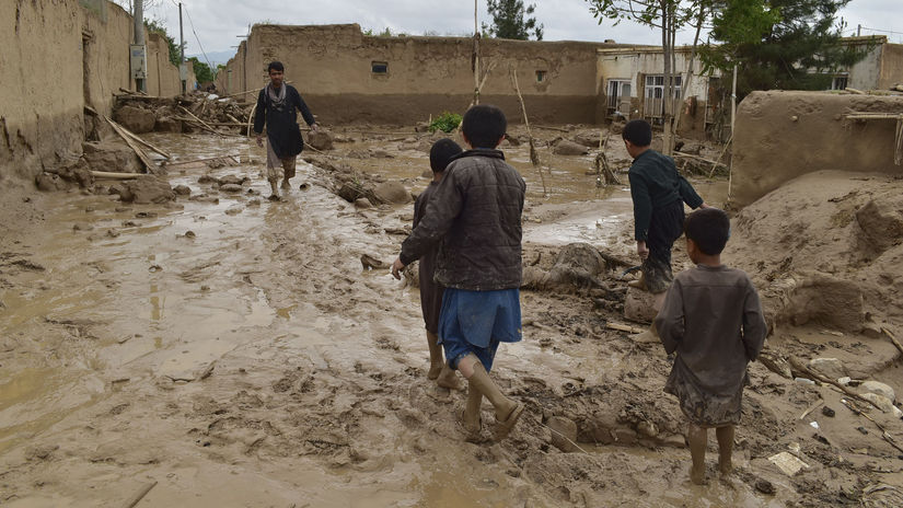 Afganistan Baglán záplavy