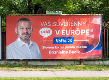 Branislav Becík, Hlas, billboard, bilbord, eurovoľby 2024