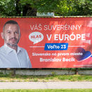 Branislav Becík, Hlas, billboard, bilbord, eurovoľby 2024