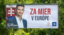 Erik kaliňák, SMER, billboard, bilbord, eurovoľby 2024