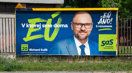 Richard Sulík, SaS, billboard, bilbord, eurovoľby 2024