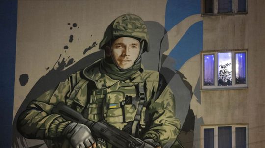 Russia Ukraine War Murals Photo Gallery