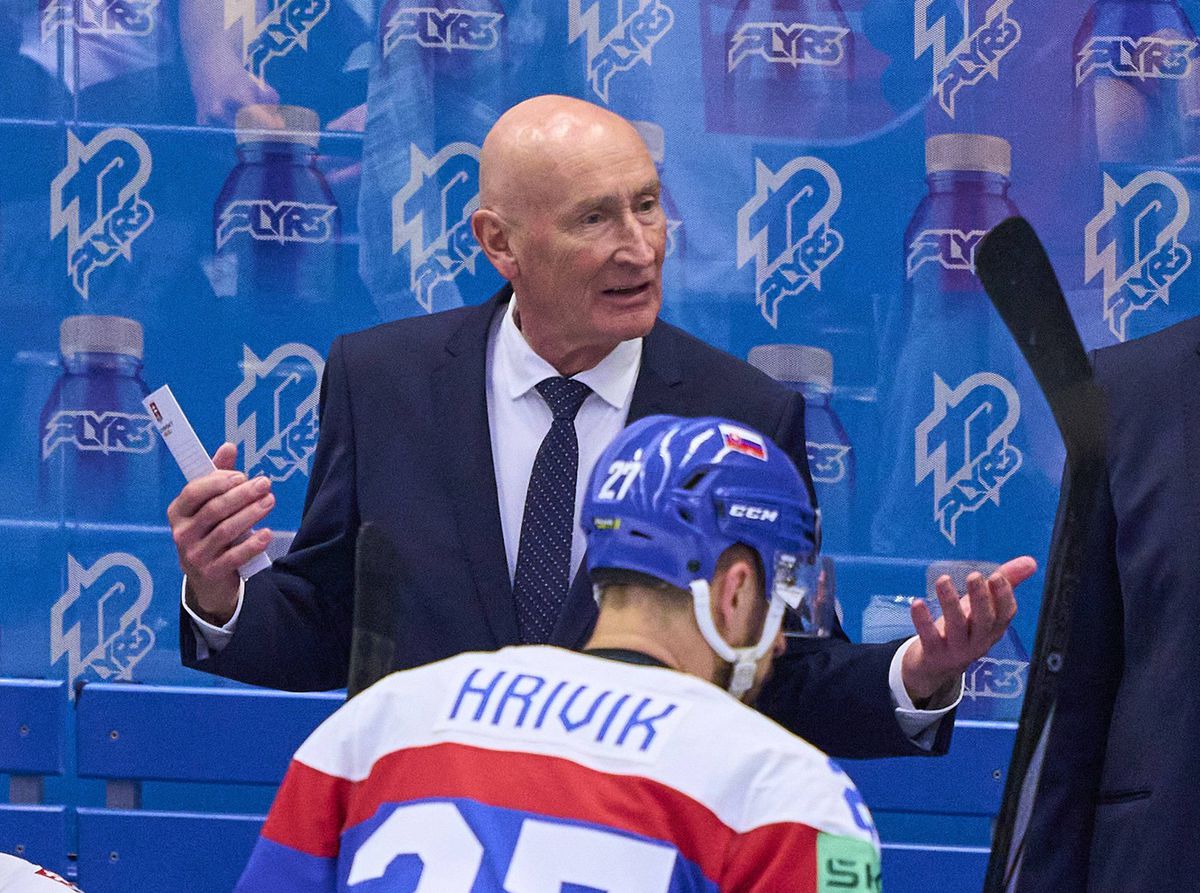 Craig Ramsay na striedačke Slovenska počas MS...