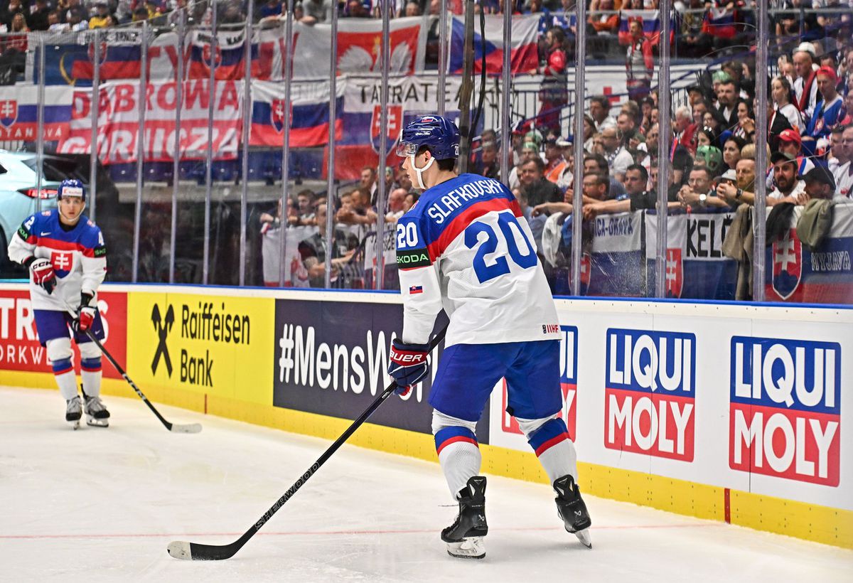 Juraj Slafkovský na MS 2024.