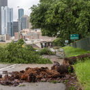 búrky, počasie, houston, texas