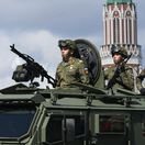 CORRECTION Russia Victory Day Parade Rehearsal