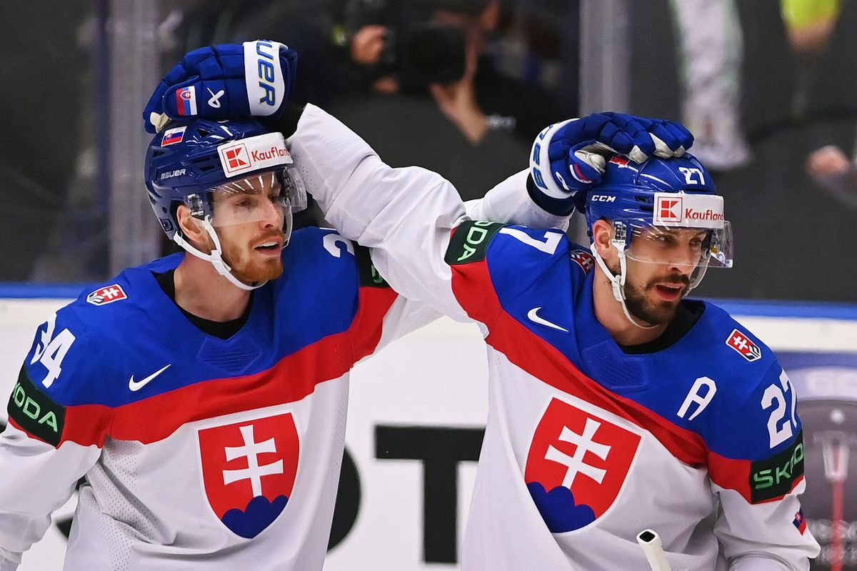 Peter Cehlárik a Marek Hrivík počas MS 2024 v...