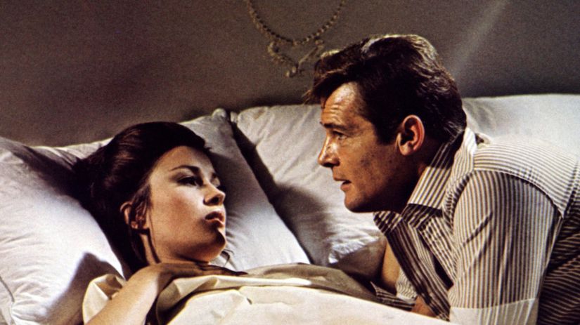 Jane Seymour a Roger Moore