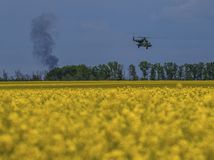Mi-8, ukrajinský vrtuľník, vojna na Ukrajine, bojová operácia, Kyjev, vojaci,