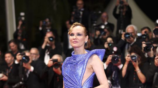 Herečka Diane Kruger v kreácii Atelier Versace.