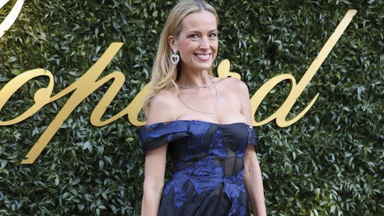 Česká topmodelka Petra Němcová na párty...