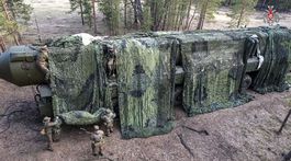 Russia Military balistická strela Jars