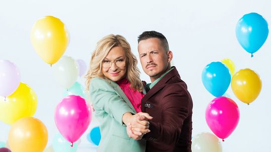 Herečka Jana Paulová a Robin Ondráček.