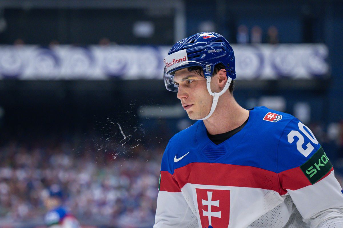 Juraj Slafkovský na MS 2024.
