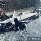 požiar, elektrokolobežka