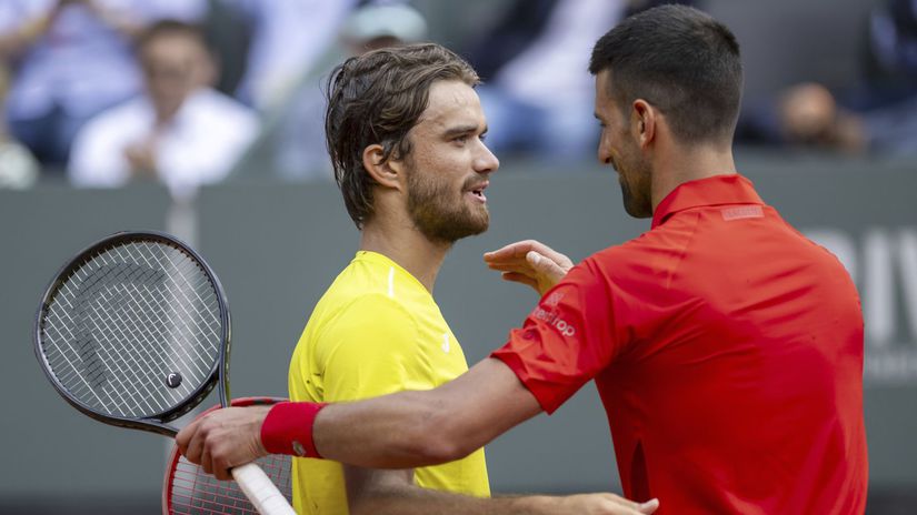 Novak Djokovič Tomáš Macháč