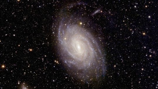 The spiral galaxy NGC 6744 captured by...