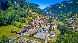 Lauterbrunnen, Švajčiarsko, Alpy