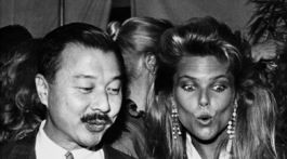 Christie Brinkley and Michael Chow
